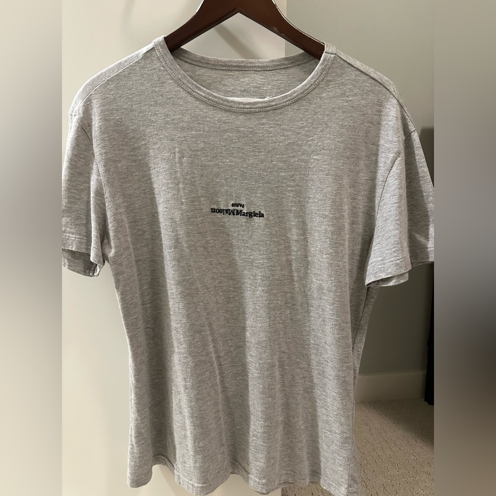 Maison Martin Margiela Gray Short Sleeve Tee